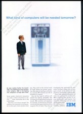1962 IBM computer color photo vintage print ad