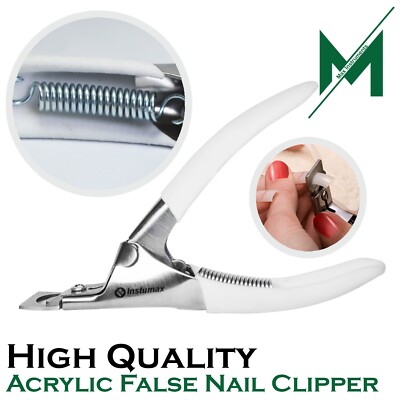 Acrylic False Nail Tip Cutter Clipper Beauty Manicure Artificial Nails Trimmer