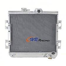 Cu93 Aluminum Radiator For 1985 1986 1987 Mitsubishi Miragelancer L4 1.5l