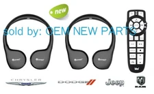 07-13 Chrysler Town Country VES Uconnect Headphones Remote Audio Kit 05091149AC