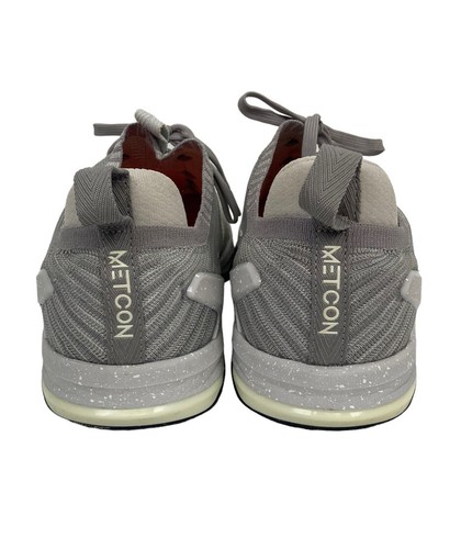 Nike Men's Metcon DSX Flyknit 2 924423-011 Size 9.5 Matte Silver Training Shoes - Picture 6 of 8