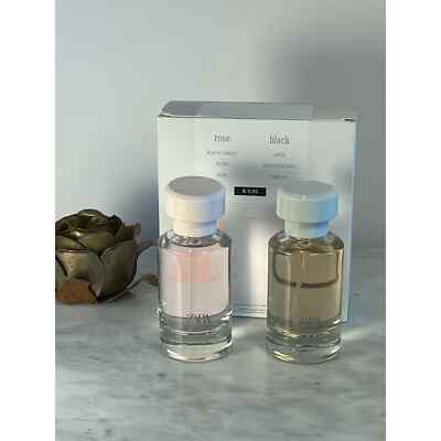 ZARA Rose and Black Duo Eau de Toilette Fragrance Set 1.69 oz Each