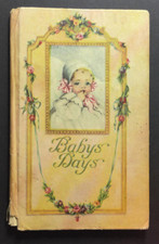 Babys Days Record of Birth Diary for Your Baby 1916 Albert Byrn Mount Vernon N Y
