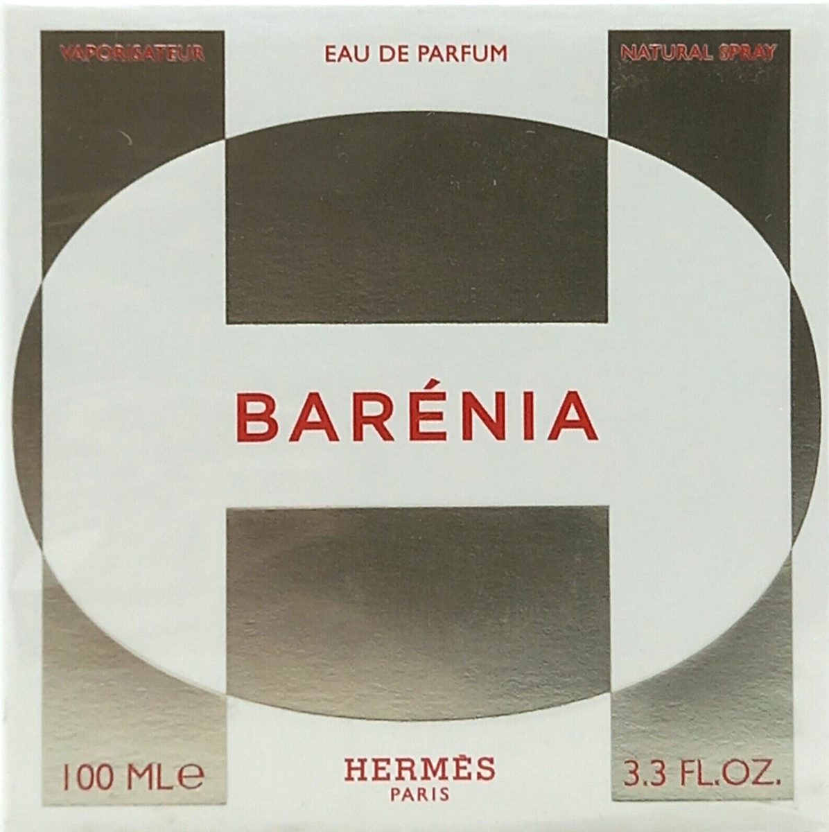 HERMES BARENIA EAU DE PARFUM SPRAY FOR WOMEN 3.3 Oz / 100 ml BRAND