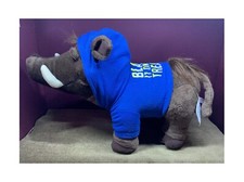 2019 BUILD A BEAR DISNEY'S LION KING "PUMBAA"  HIS HOODIE PLUSH/STUFFED ANIMAL