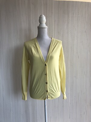 Mia Wish Strickjacke gelb Größe S Baumwolle