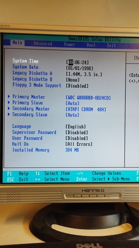 Retro PC Compaq Presario 5536 Intel Pentium III plus compaq m-s34 Original Maus - Afbeelding 3 van 11