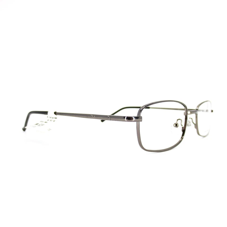 MM5039 GM Gunmetal rectangular borde completo gafas para hombre 51[]19 140 mm a2 Foto 2 de 4