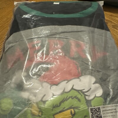 How The Grinch Stole Christmas  Pajama Set Women Large