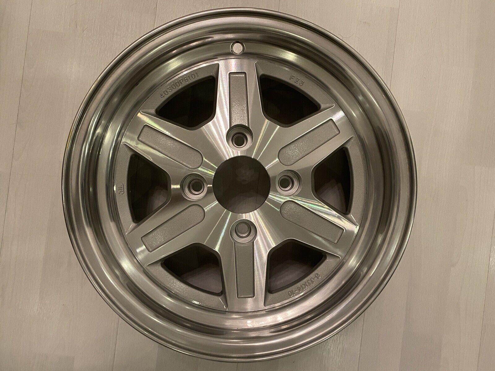 Set of Four 1981-83 Datsun 280zx OEM Alloy 6 Spoke 14x6 Wheels 