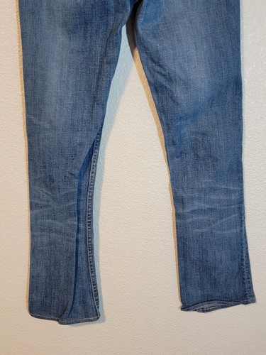 earnest sewn jeans girls size 24 hefner 2 regular bootcut low rise denim blue - Picture 10 of 13