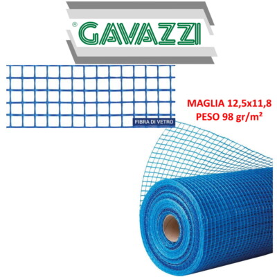 RETE IN FIBRA DI VETRO INTONACO Gavazzi 0161-A 3,5x4mm PESO 160gr/mq