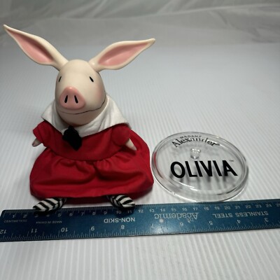 マダムアレキサンダー社のOLIVIA Madame Alexander Olivia The Pig Doll 2001 Vintage W/Stand (Missing