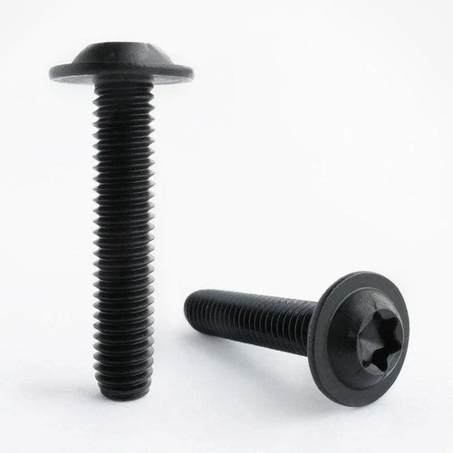 Black Stainless Steel Torx Button Flange M4 M5 M6