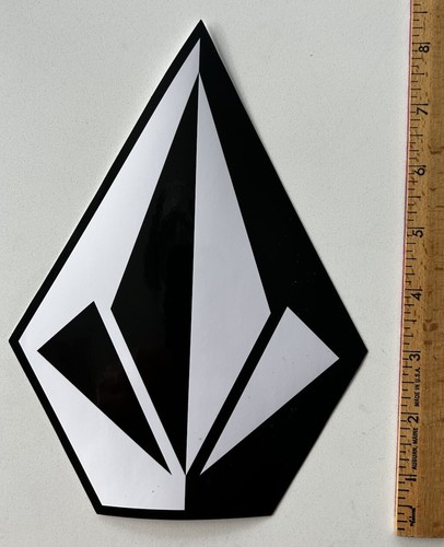 VOLCOM STICKER 8 Inch XL Volcom Team Stickers 3 PACK Lost Slater Skateboard Fcs - Picture 11 of 11