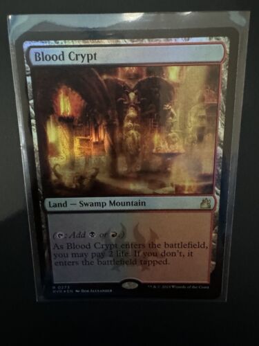 Blood Crypt 0273 - Foil Near Mint Magic the Gathering Ravnica Remastered NM - Picture 1 of 1