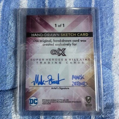 cryptozoic czx Mark Stroud ジョーカー スケッチカード