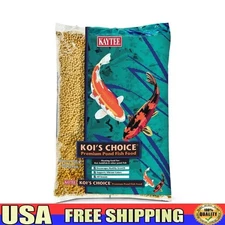 Koi Fish Food Floating Pellets All Season Nutrients Clean Pond Water 10lb New