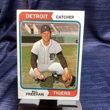 Topps 1974 Bill Freehan #162 Detroit Tigers MLB Baseball Base Set Card
