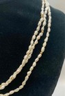14k Gold Freshwater Pearl With Spacer Beads Strand Necklace — photo 3