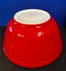 🔴  WOW! Vintage RED Pyrex #402 Mixing Bowl ✨CLEAN BRIGHT & SHINY! ✨