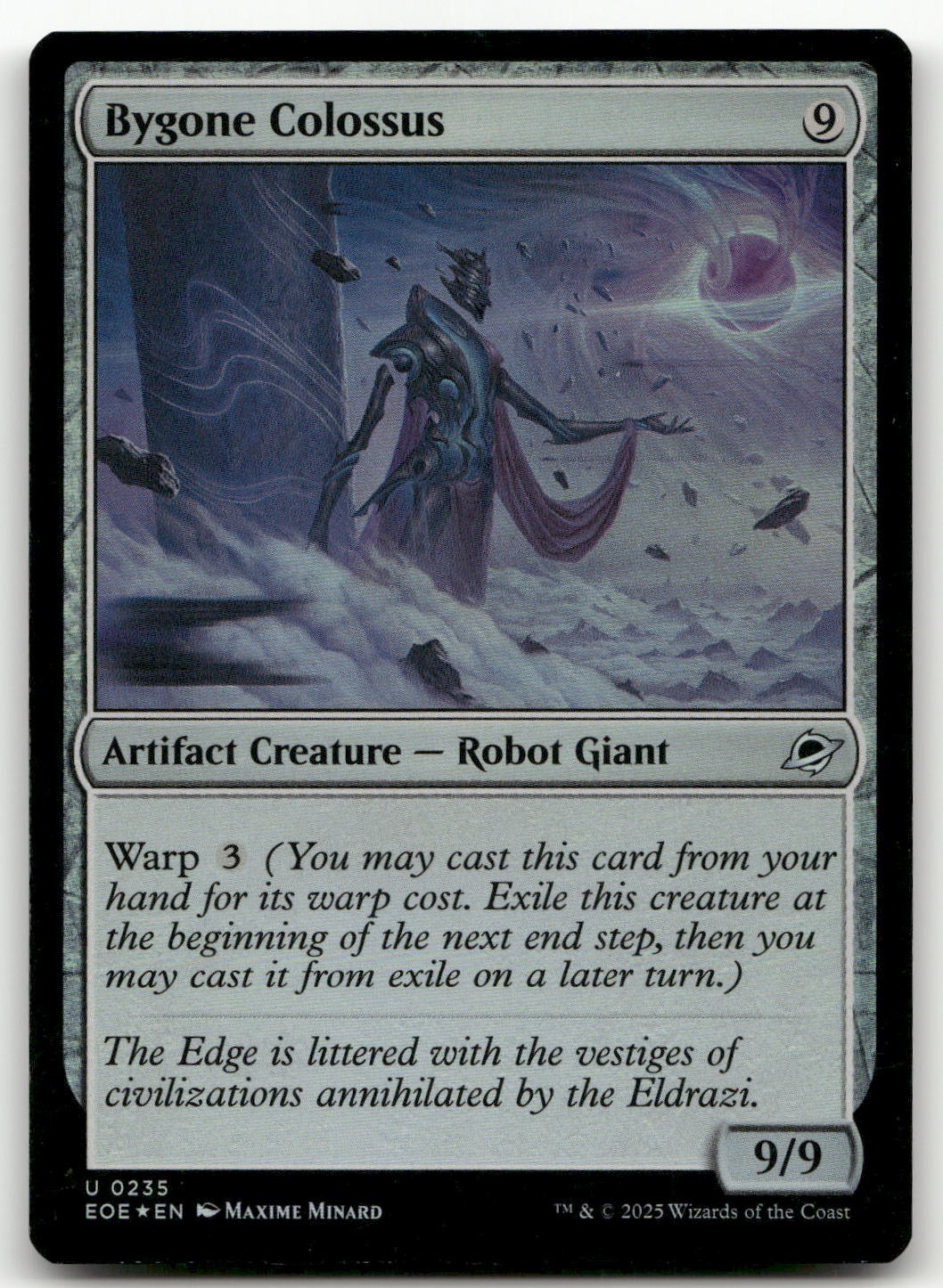 Bygone Colossus #235 (Foil) (NM) Edge of Eternities EOE Magic MTG