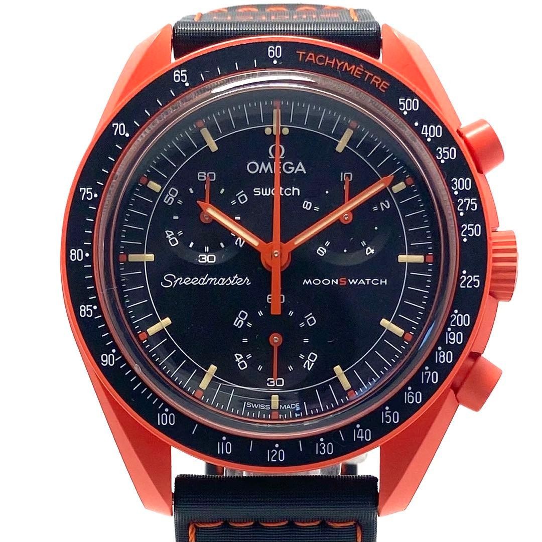 Omega Swatch Speedmaster Moonswatch SO33O100 Bioceramic
