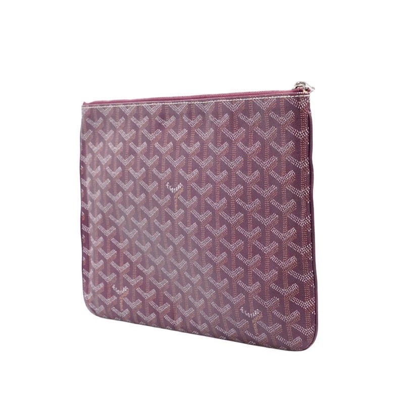 Pochette donna Goyard bordeaux tela Senna MM