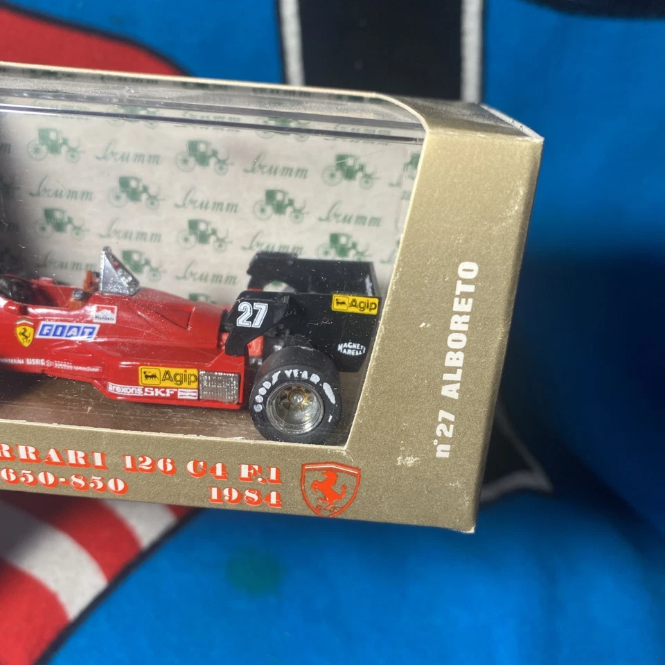 New Alboreto 1:43 Brumm 1984 Ferrari 126 C4 - Image 4 of 4