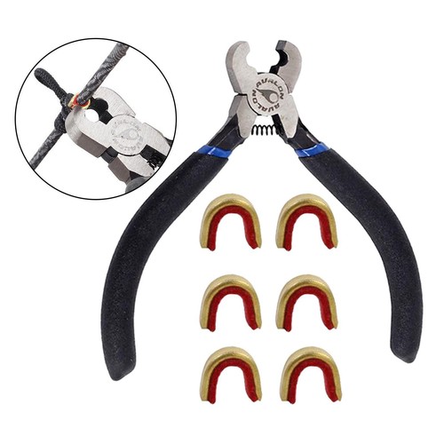Bow String Nocking Points Pliers Brass Buckle Clip Knocks - Picture 1 of 7