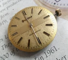 Vintage Men's Bulova 30J Automatic USA Watch Movement w/ Dial & Hands 4 Parts