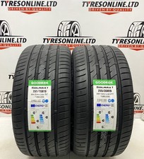 2 X 255 35 19 GOODRIDE RUNFLAT 255/35ZRF19 96W XL BRAND NEW B GRIP TYRES 2553519