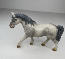 Schleich 2001 Lipizzaner Mare Horse Grey Animal Figure Retired 13603 3.5"