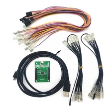 2 Players For MAME PC PS3 Encoder New Arcade to USB Controller Wiring DIY Kit d