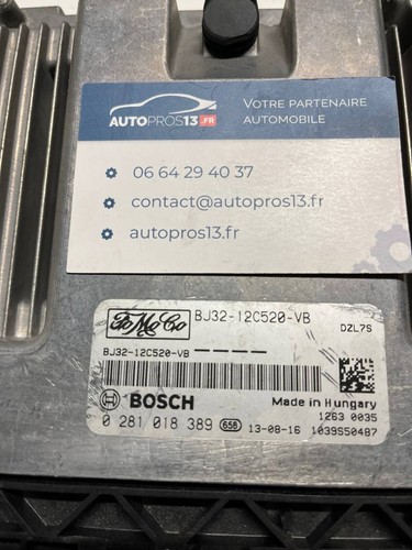 CALCULATEUR MOTEUR A DECODER LAND RANGE ROVER EVOQUE 0281018389 BJ32-12C520-VB - Imagen 8 de 8