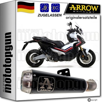 ARROW AUSPUFF ZUGELASSEN PRO-RACE NICHROM SCHWARZ HONDA XADV X-ADV 750 2020 20