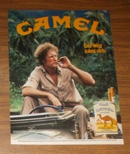 Seltene Werbung CAMEL - Der Weg lohnt sich 1982