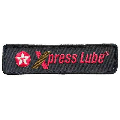NOS Vintage Texaco Xpress Lube Patch 80's Gas Station Oil Embroidered Sew On 5''