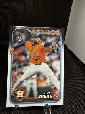 2024 Topps Update Series US222 Alex Speas, Houston Astros RC