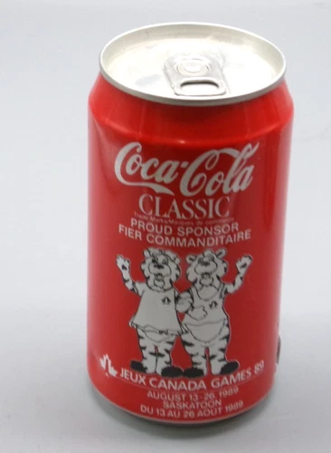 Vintage Canada Coca Cola  Classic 355 mL  Collectible Can