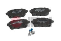 Bremsbelagsatz Scheibenbremse Jpn 20H9135-JPN FüR Renault Megane 4 B9A K9A Lva 3