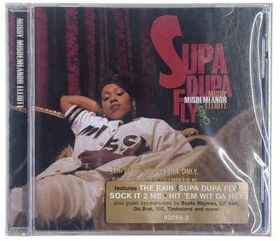 Supa Dupa Fly (Clean) by Missy Elliott (Promo CD, 1997) Brand New Factory Sealed