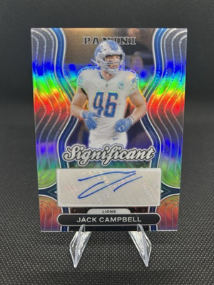 #ad 2024 Panini Prizm Silver Significant Signatures Jack Campbell #SS JCL AU $15.00
