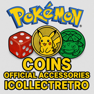 Pokémon Karte Center Toys | Pin Badges | Würfel | Deck Sleeves | Münzen | Teiler +