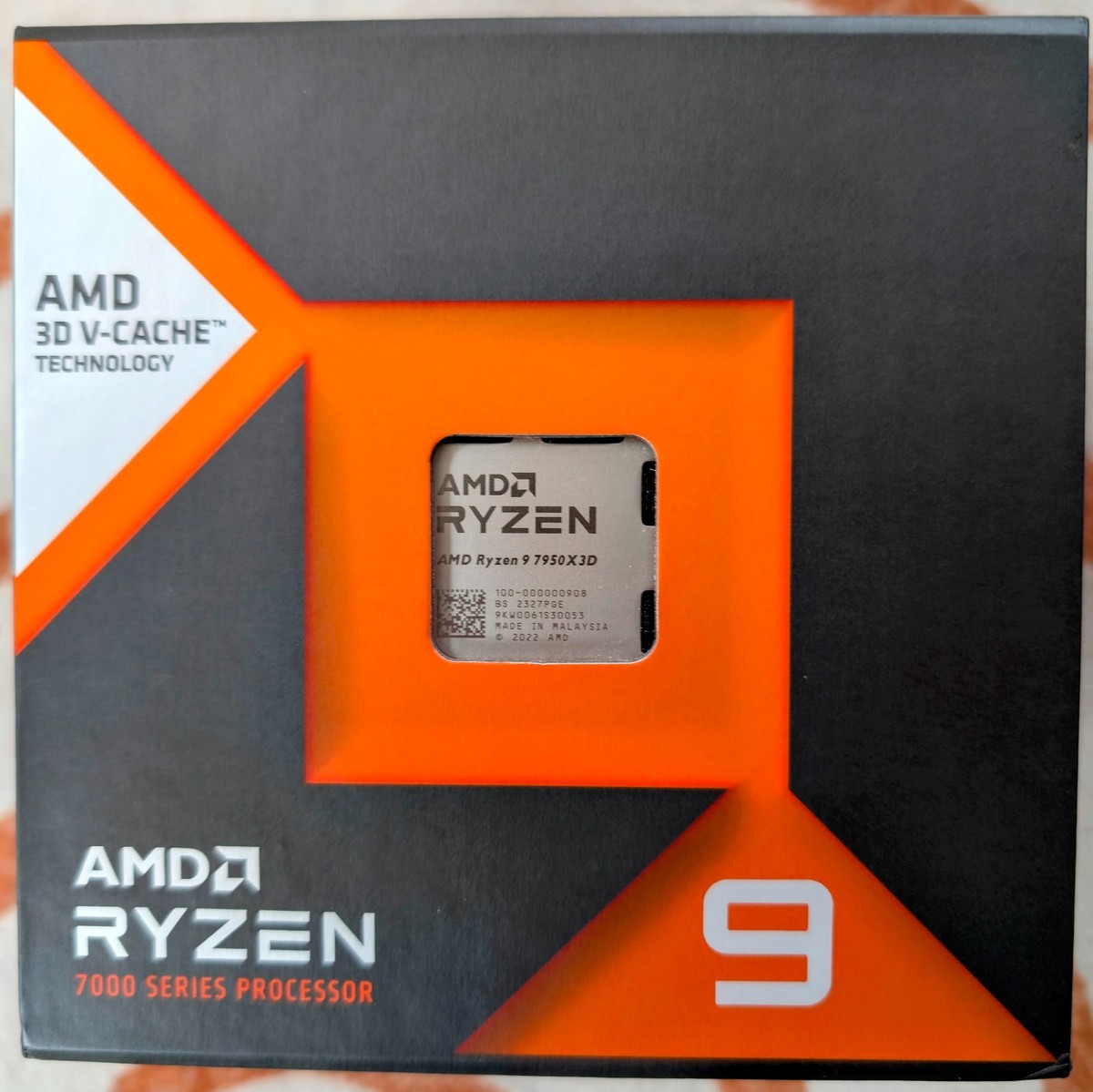 AMD Ryzen 9 7950X 3D 5.70GHz CPU (100-100000908WOF) for sale