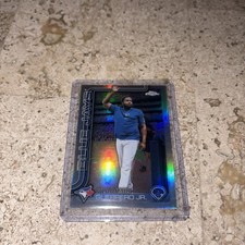 2025 Topps Chrome #259 Refractor Image Variation SP Vladimir Guerrero Jr 