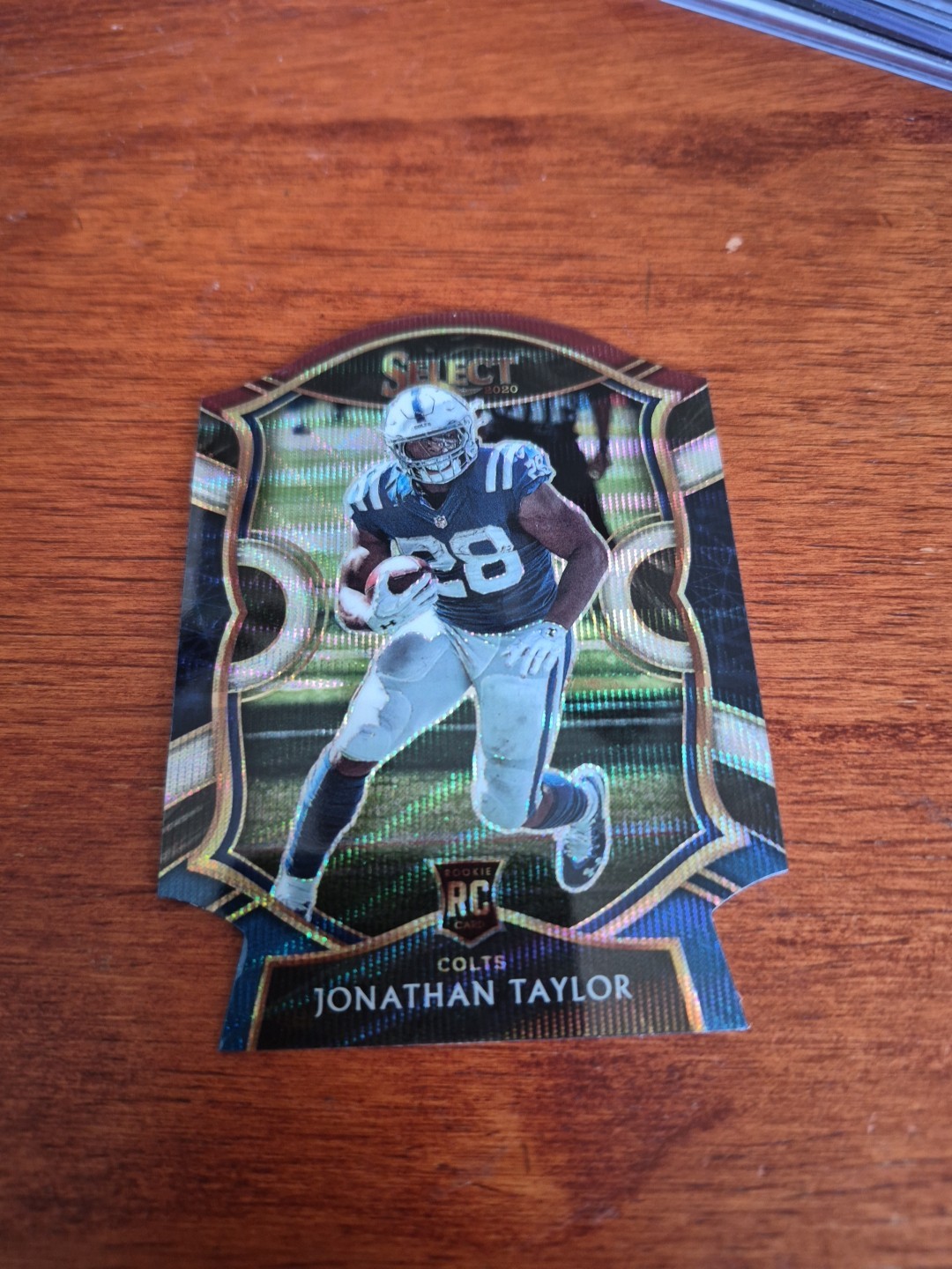 2020 Select Jonathan Taylor Tri Color Die Cut Concourse  Prizm RC #53 C006320