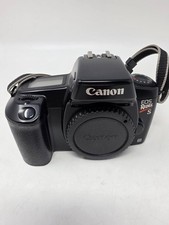 Canon EOS Rebel S II 35mm SLR Film Camera Body Black EF Mount Built-in Flash Cap