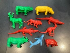 Lot of Vintage Animal Toy Figures LOOK Lot B