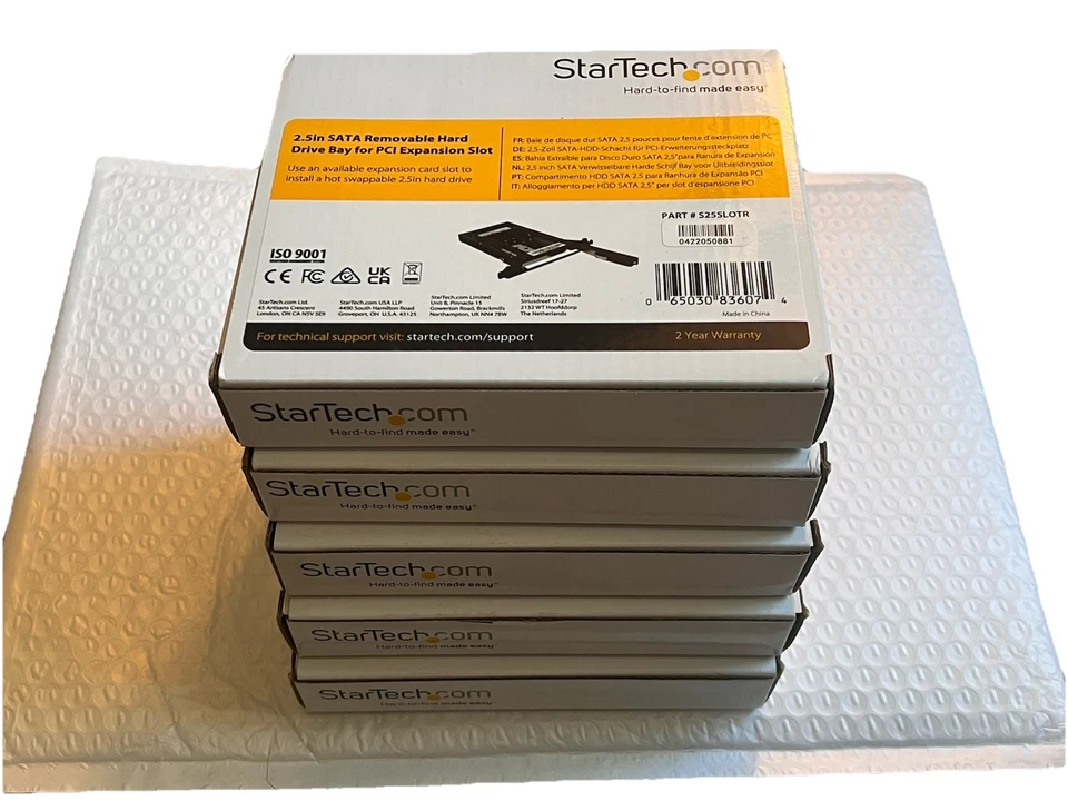 StarTech 2.5 inch SATA Removable Hard Drive Bay for PC Expansion Slot S25SLOTR - Image 3 of 3